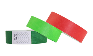 Tyvek wristbands 19 mm