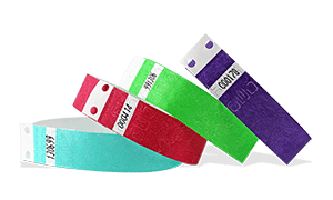 Tyvek wristbands 19 mm - Box of 1000