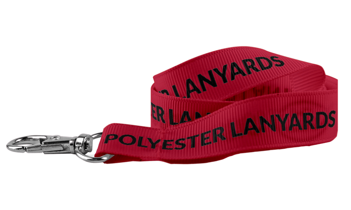 Custom 20mm Economical Event Lanyards - One-Colour Print