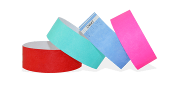 Tyvek wristbands 25 mm