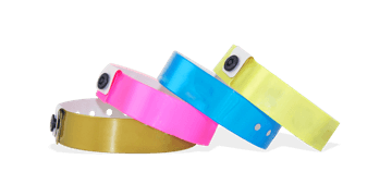 Plain Vinyl Wristbands, 19 mm