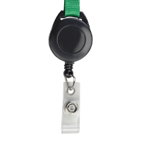 Lanyard Badge Reel (Black)